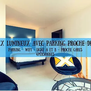 Duplex Coquet Avec Parking Proche Centre-ville De Lyon Villeurbanne